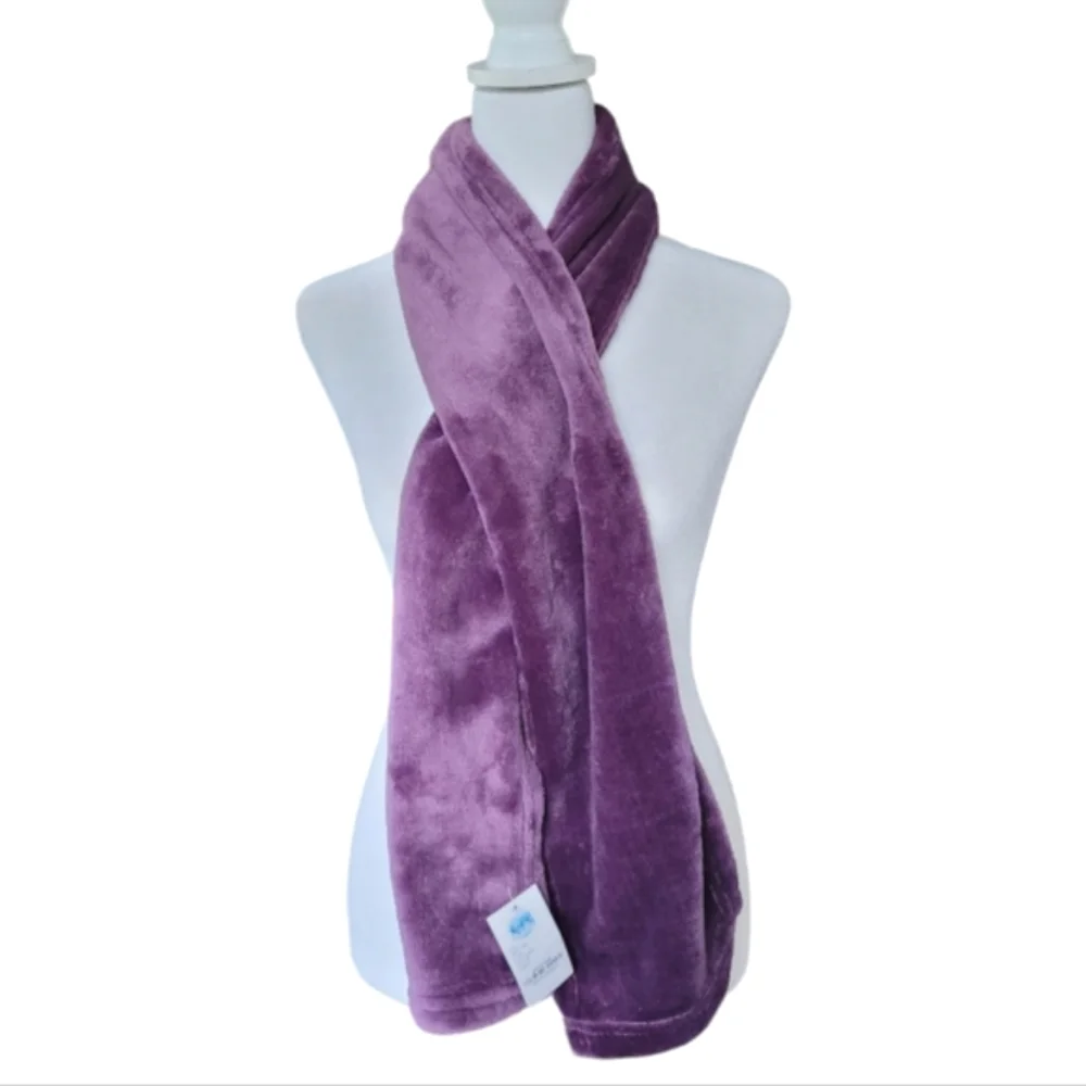 NWT Walking Company Super Cozy Soft Scarf Purple